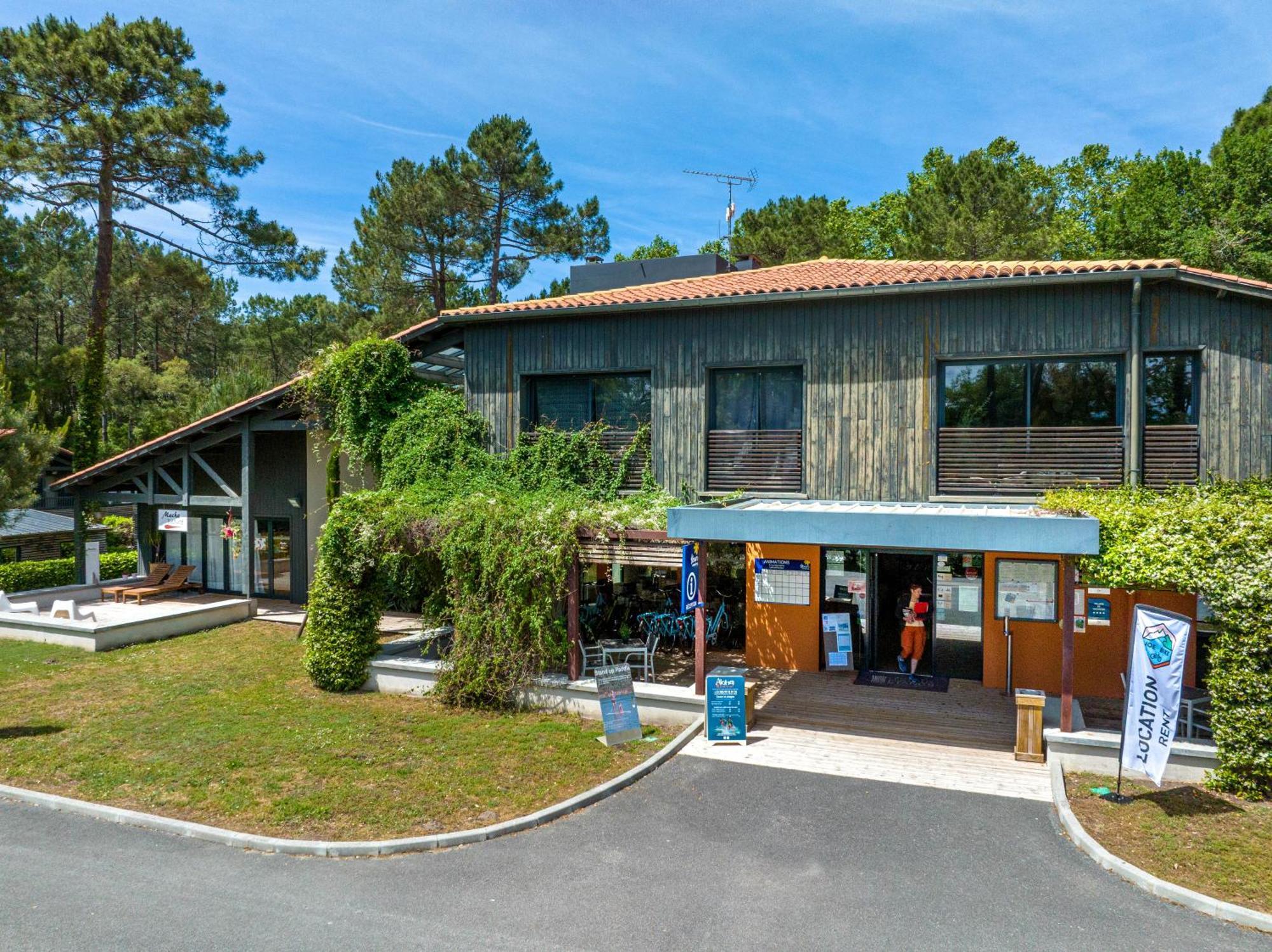 Camping-Village Vacances Les Deux Etangs Seignosse Exterior photo