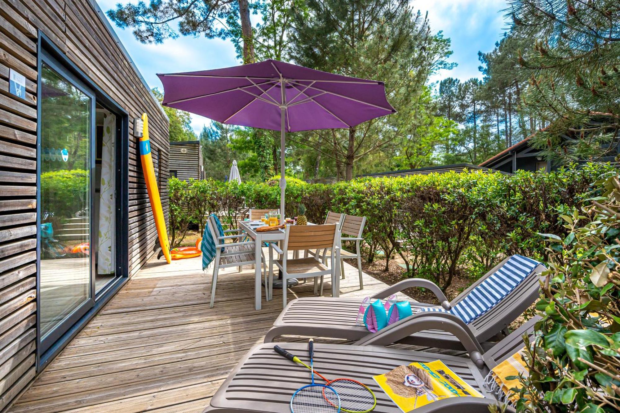 Camping-Village Vacances Les Deux Etangs Seignosse Exterior photo